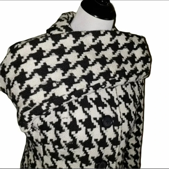 Briggs 8‎ black & white houndstooth jacket/blazer - Picture 5 of 7